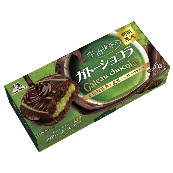 Morinaga Uji Matcha Gateau Chocolate Tesolife特搜商城