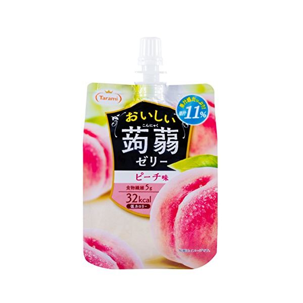 Tarami Jelly Drink White Peach Flavor 150g Tesolife特搜商城
