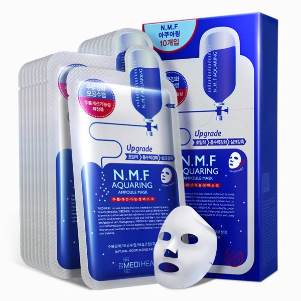 mediheal n m f aquaring ampoule mask 10 sheets mediheal n m f aquaring ampoule mask 10 sheets