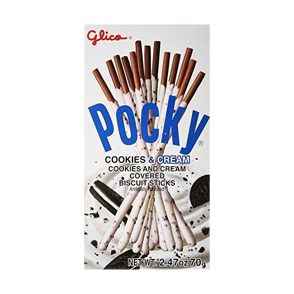 TESOLIFE特搜商城 GLICO POCKY COOKIE & CREAM 70G