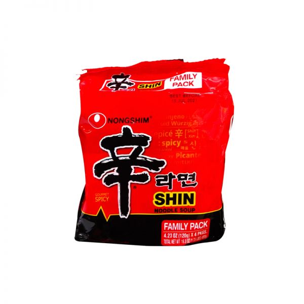 TESOLIFE特搜商城 NONG SHIM SHIN RAMYUN 4P