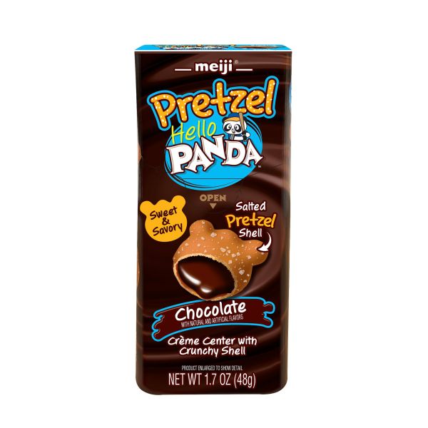TESOLIFE特搜商城 MEIJI HELLO PANDA PRETZEL CHOCOLATE