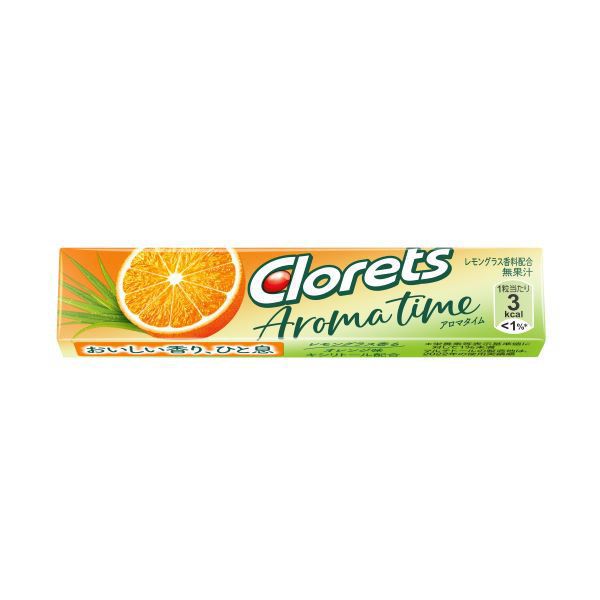 Clorets TESOLIFE特搜商城 MONDELEZ CLORETS AROMA TIME ORANGE