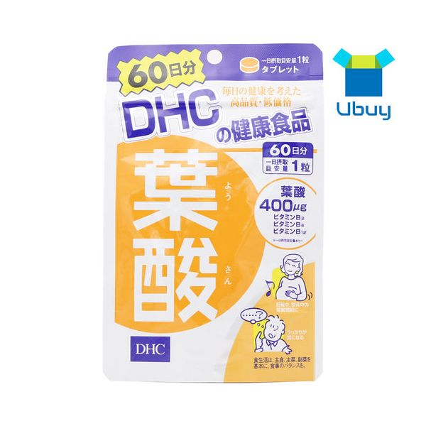 TESOLIFE特搜商城 DHC FOLIC ACID FOR 60 DAYS 60 GRAIN S-52