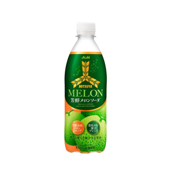 TESOLIFE特搜商城 ASAHI MITSUYA MELON SODA 500ML