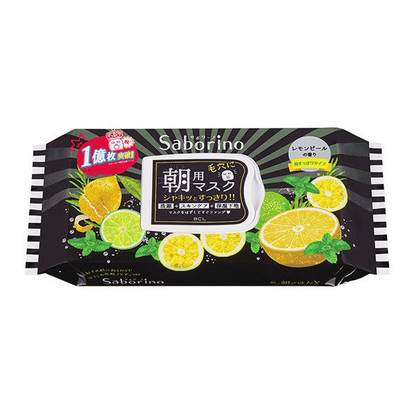 TESOLIFE特搜商城 Saborino morning face mask cool 32sheet