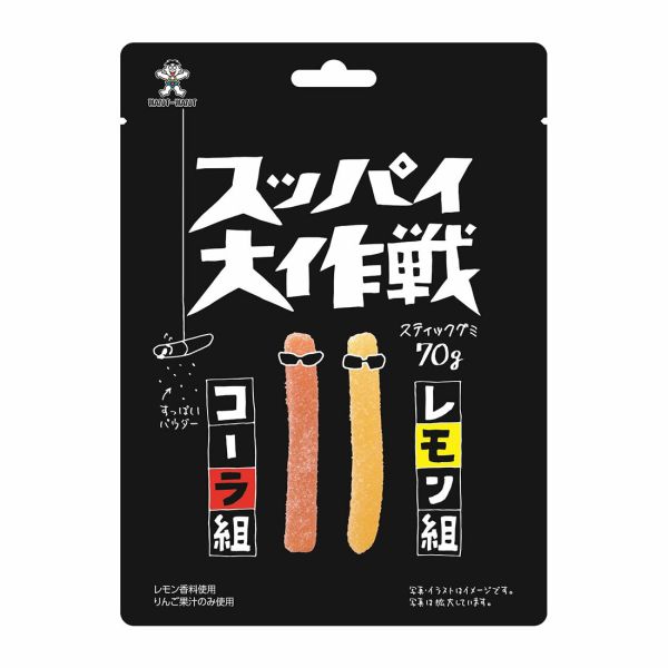 TESOLIFE特搜商城 WANT WANT SOUR STICK GUMMY COLA LEMON