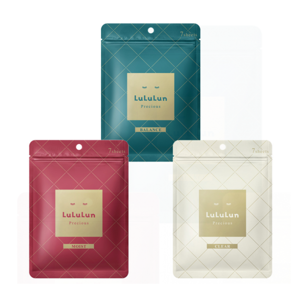 TESOLIFE特搜商城 LULULUN FACE MASK PRECIOUS GREEN 4FB 7S