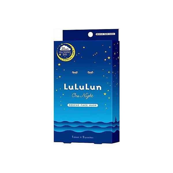 THALAC La Nuit 50ml 夜用マスク TESOLIFE特搜商城 LULULUN FACE MASK ONE NIGHT BLUE R 4K 5S
