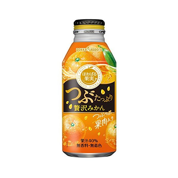 TESOLIFE特搜商城POKKA SAPPORO TSUBU TAPPURI ZEITAKU MIKAN
