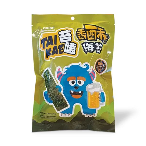 TESOLIFE特搜商城 TAIKAE CRISP SEAWEED TERIYAKI