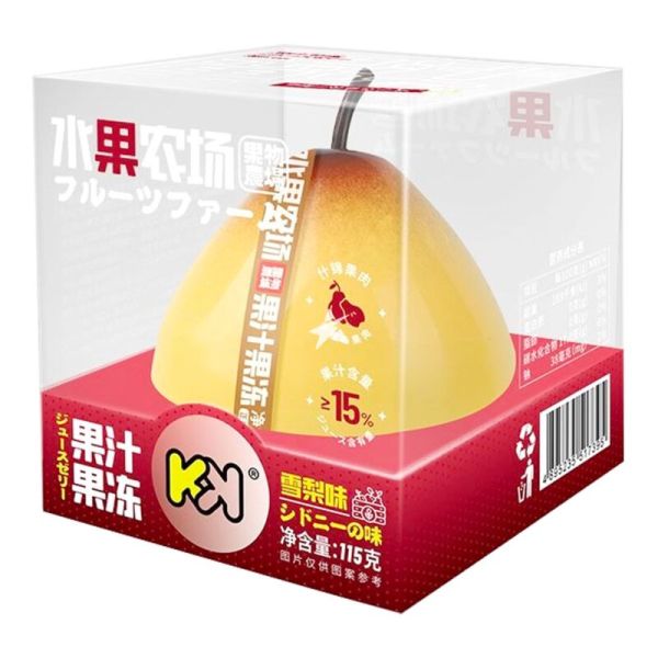 TESOLIFE特搜商城 KK FRUIT FARM JELLY PEAR