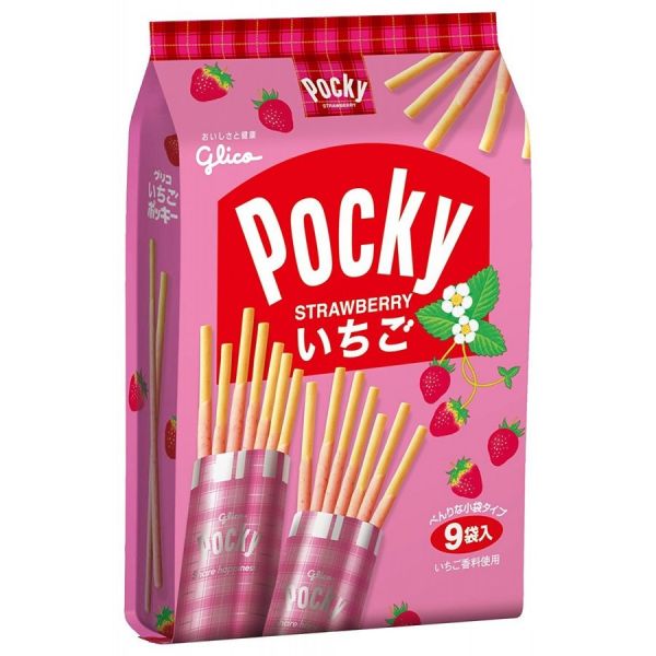 GLICO POCKY STRAWBERRY - TESOLIFE特搜商城