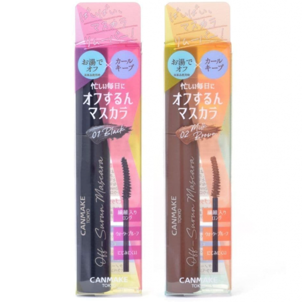 TESOLIFE特搜商城 CANMAKE OFF-SURUN MASCARA 01 BLACK