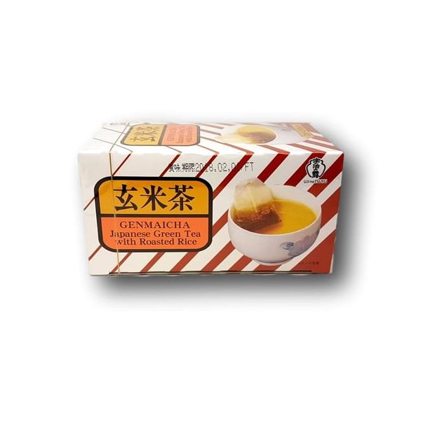 【無農薬】風味際立つこだわりの玄米茶　茶葉タイプ　300g(約120杯分) 和束 玄米茶 - 農薬不使用緑茶 - 特選日本茶 - 茶ノ実鶴園