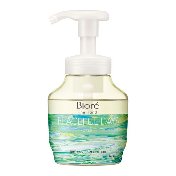 TESOLIFE特搜商城 KAO BIORE THE HAND FOAMING HAND SOAP FOREST PUMP