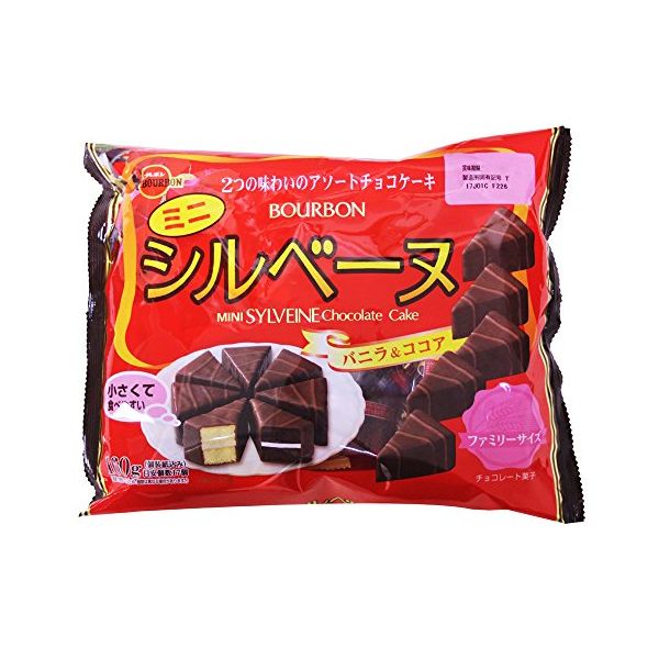 TESOLIFE特搜商城 BOURBON Mini Sylveine Chocolate Cake 160g