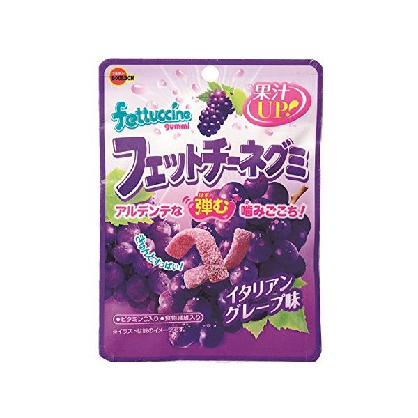 葡萄好き 日本BOURBON波路梦葡萄味软糖50g - TESOLIFE特搜商城