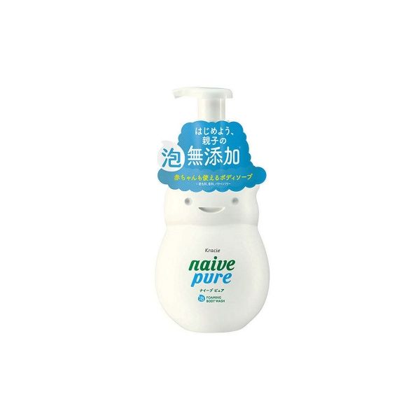 TESOLIFE特搜商城 Kracie NAIVE PURE Foaming Body Soap Jumbo 550ml