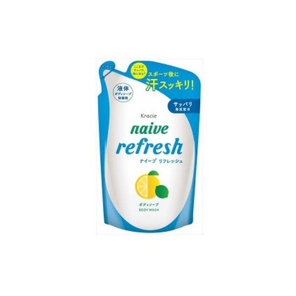TESOLIFE特搜商城 KRACIE NAIVE BODY SOAP REFRESH REFILL