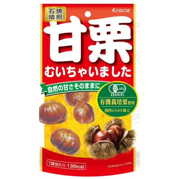 日本KRACIE 甘栗糖炒栗子75G - TESOLIFE特搜商城