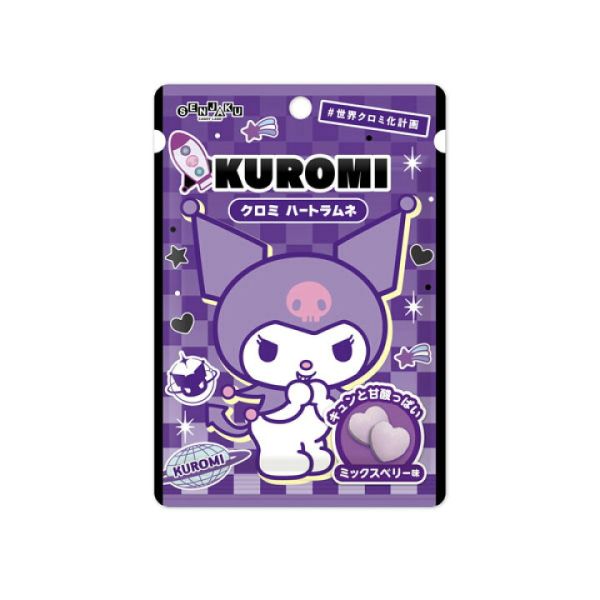 TESOLIFE特搜商城 SENJAKUAME HONPO KUROMI HEART RAMUNE CANDY