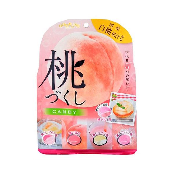 TESOLIFE特搜商城 SENJACKU PEACH ZUKUSHI CANDY 85G