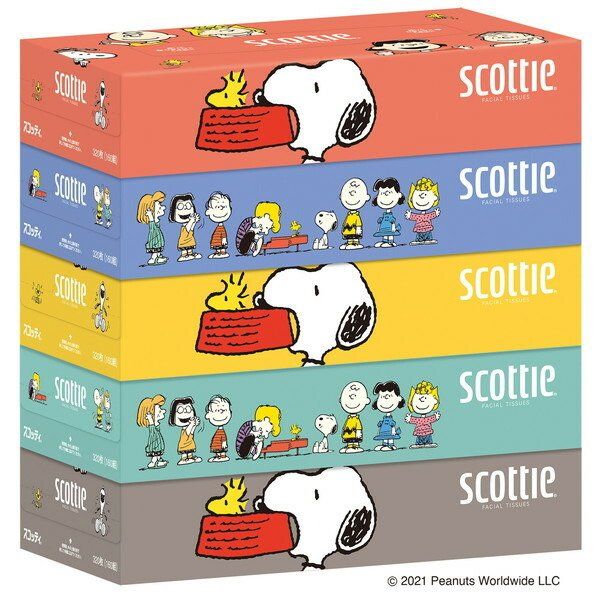 TESOLIFE特搜商城 SCOTTIE X SNOOPY TISSUE PAPER BOX