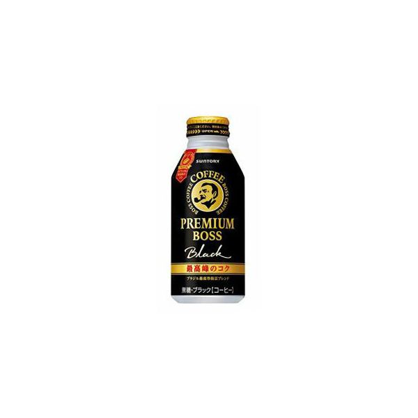 TESOLIFE特搜商城 SUNTORY BOSS Premium Black Coffee 390ml