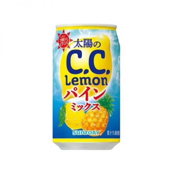 TESOLIFE特搜商城 SUNTORY LEMON C.C LEMON & PINEAPPLE MIXE