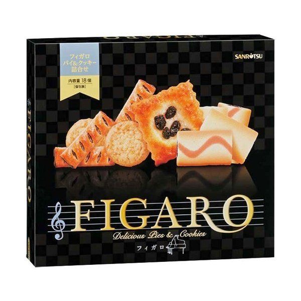 TESOLIFE特搜商城 SANRITSU FIGARO DELICIOUS PIES & COOKIES