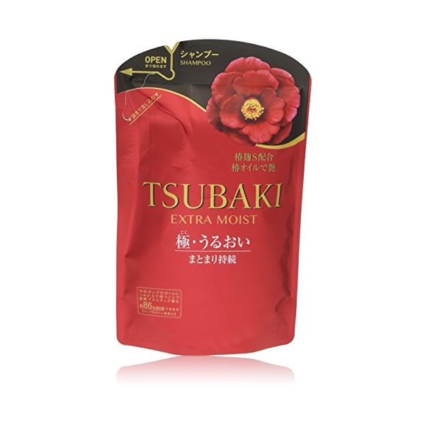 TESOLIFE特搜商城 SHISEIDO Tsubaki Extra Moist Shampoo Refill Pack