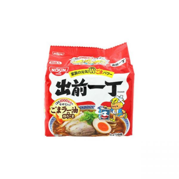 NISSIN 日清　出前一丁　出前セット　配達用 日本NISSIN日清出前一丁麻油面5包装- TESOLIFE特搜商城