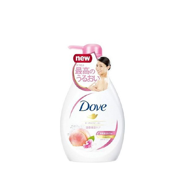 TESOLIFE特搜商城 DOVE Nectarine Moisture High Hydrating Body Wash