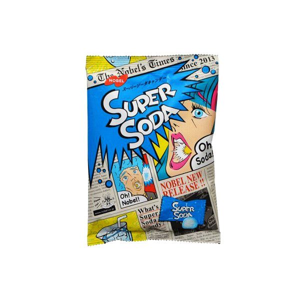 TESOLIFE特搜商城 NOBEL SUPER SODA CANDY 84G