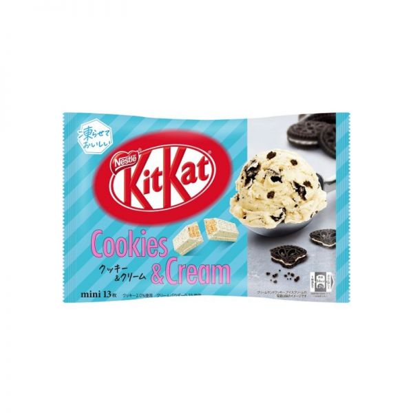 COOKIES & CREAM 2袋セット TESOLIFE特搜商城 NESTLE KITKAT COOKIE & CREAM 13P