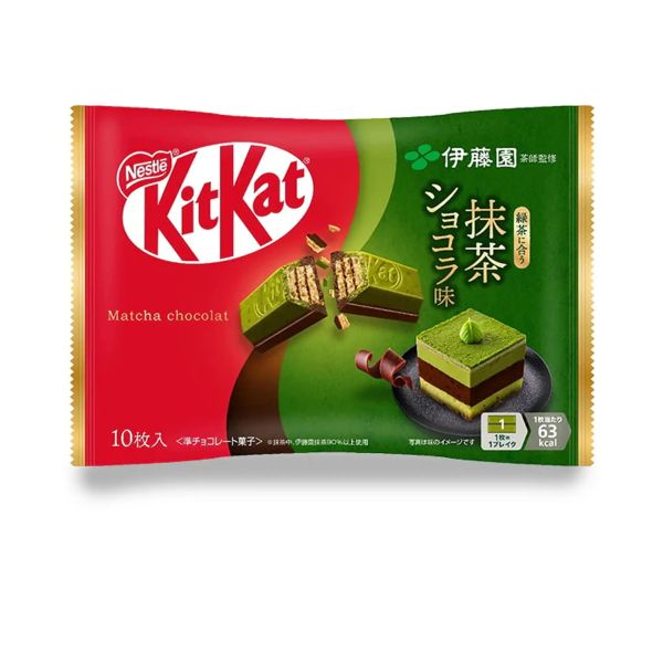 TESOLIFE特搜商城 NESTLE KITKAT MINI RICH MATCHA YDY