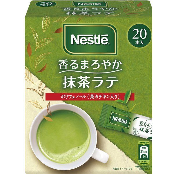 TESOLIFE特搜商城 NESTLE KAORU MATCHA LATTE 20P