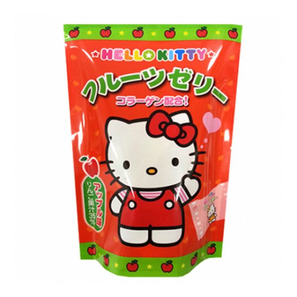 TESOLIFE特搜商城NANIWAYA HELLO KITTY FRUITS JELLY APPLE