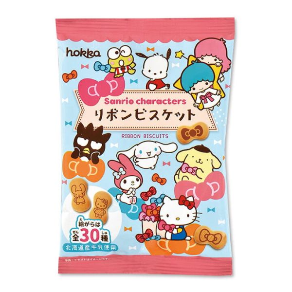 TESOLIFE特搜商城 HOKKA SANRIO RIBON BISCUIT