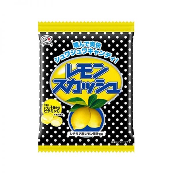 TESOLIFE特搜商城 FUJIYA LEMON SQUASH CANDY 105G