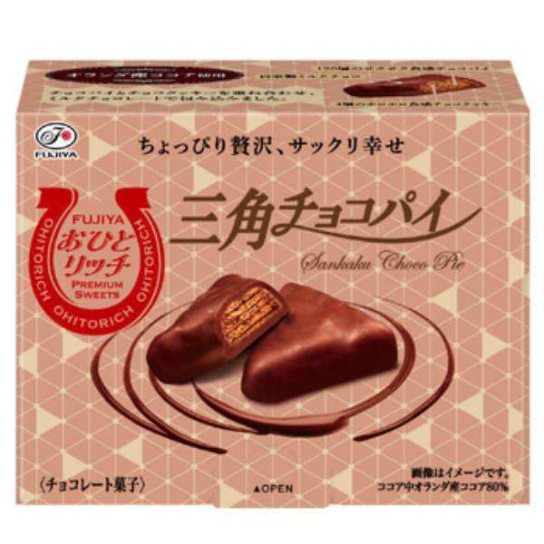 かにや！ TESOLIFE特搜商城 FUJIYA OHITORICHI SANKAKU CHOCOPIE