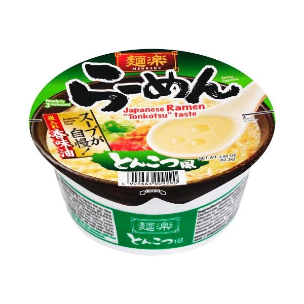 まんめんみー 【官楊22cm】 TESOLIFE特搜商城 MENRAKU Japanese Sesame Instant Noodles 82g