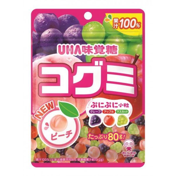 TESOLIFE特搜商城 UHA KOGUMI ASSORTED FRUIT GUMMY