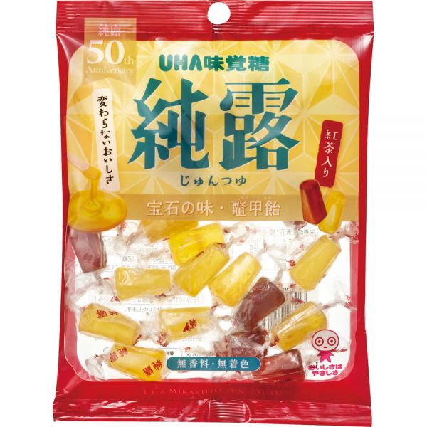 TESOLIFE特搜商城 UHA JUN TSUYU HARD CANDY 120G