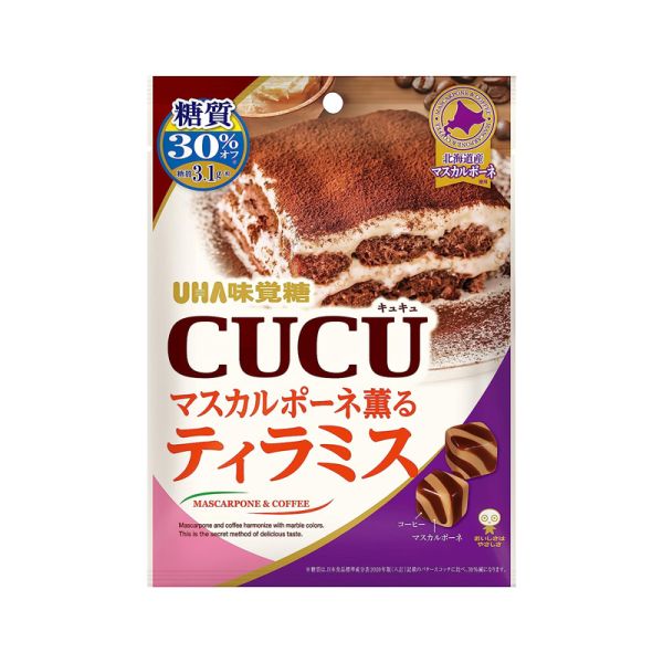 TESOLIFE特搜商城 UHA CUCU TIRAMISU CANDY