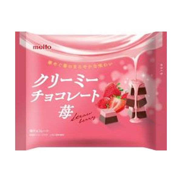 TESOLIFE特搜商城 MEITO CREAMY STRAWBERRY CHOCOLATE