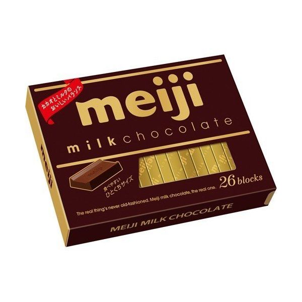 TESOLIFE特搜商城 MEIJI Chocolate Milk Box 26sheets