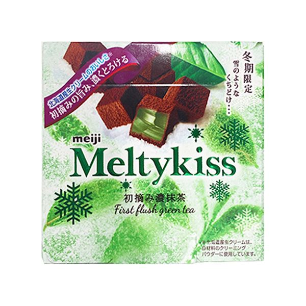 TESOLIFE特搜商城 MEIJI MELTY KISS MATCHA 60G
