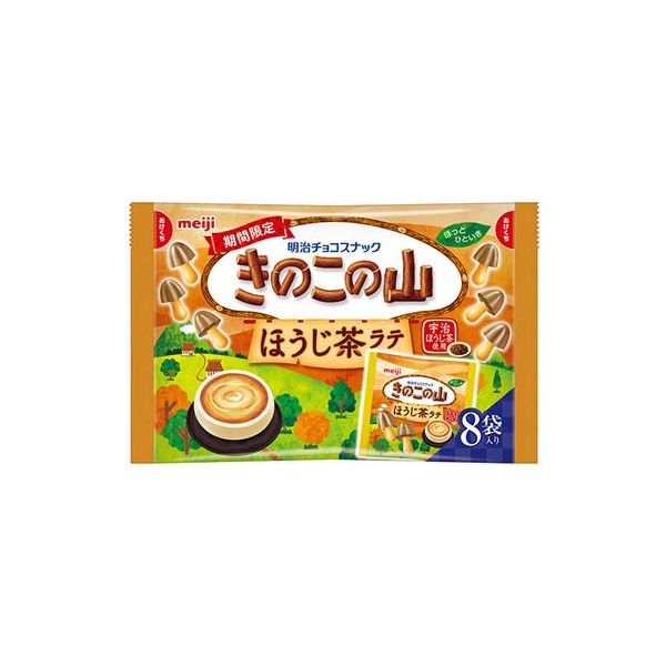 TESOLIFE特搜商城 MEIJI MUSHROOM MOUNTAIN CHOCOLATE HOJICHA LATTE